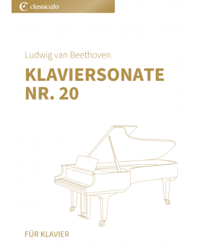 Piano Sonata No. 20 in G major, op. 49 no. 2 — Ludwig van Beethoven