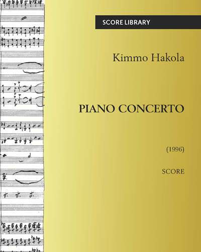 Piano Concerto — 金莫·哈科拉