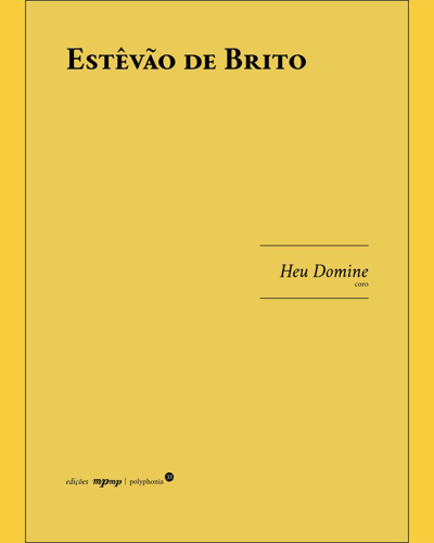 Heu Domine — Estêvão de Brito