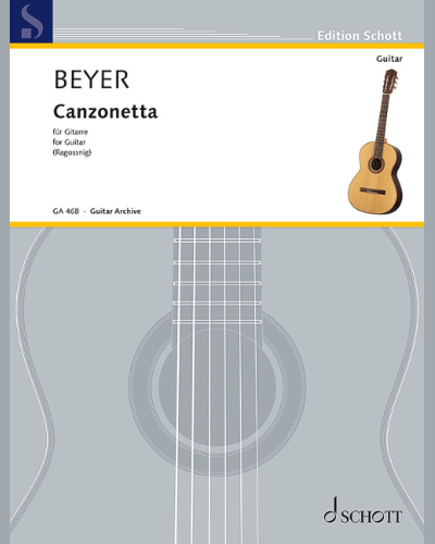 Canzonetta — Frank Michael Beyer