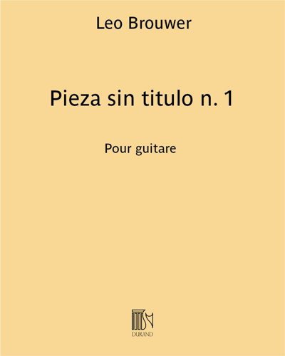 Pieza sin titulo n. 1 — 莱奥·布劳威尔