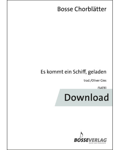 Es kommt ein Schiff, geladen — Oliver Gies