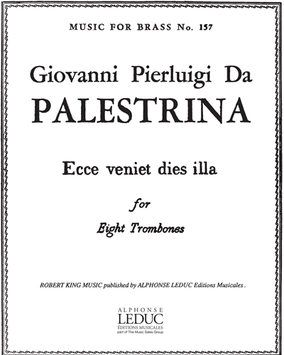 Ecce veniet dies illa — Giovanni Pierluigi da Palestrina