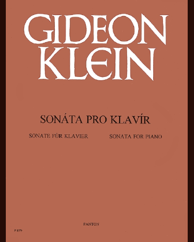 Sonata — Gideon Klein