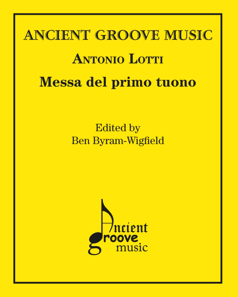 Messa del primo tuono — Antonio Lotti