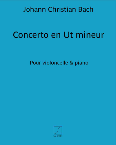 Concerto in C minor - For Cello & Piano — J.C.巴赫