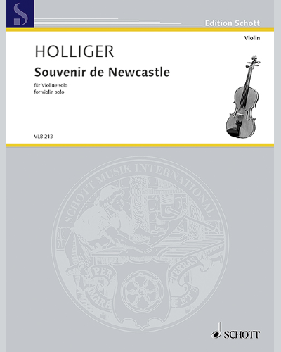 Souvenir de Newcastle — 海因茨·霍利格