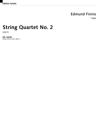 String Quartet No. 2 — Edmund Finnis