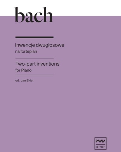 Two-Part Inventions, BWV 772-786 — 巴赫