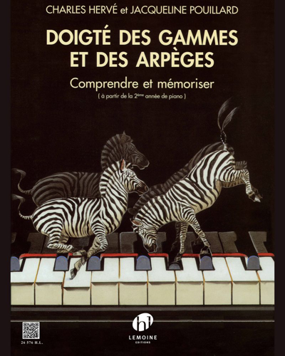 Doigté des Gammes et Arpèges — Charles Herve