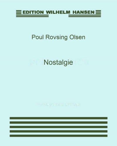 Nostalgie, op. 78 — Poul Rovsing Olsen