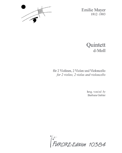 Quintet in D minor — Emilie Mayer