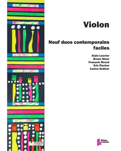 Nine Easy Contemporary Duos for Violin — Various