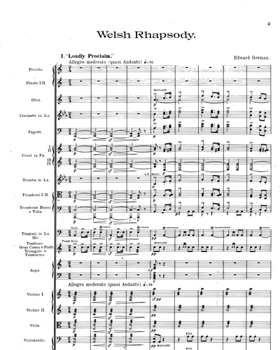 Welsh Rhapsody — 爱德华·杰曼