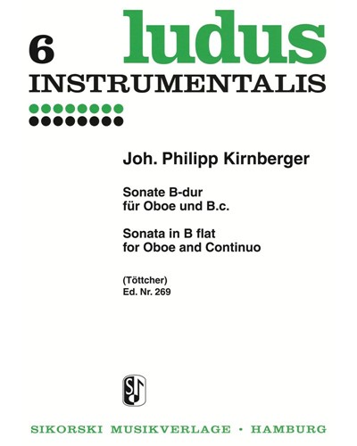 Sonata in B-flat major — Johann Philipp Kirnberger