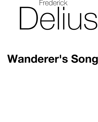 Wanderer's Song — 戴留斯