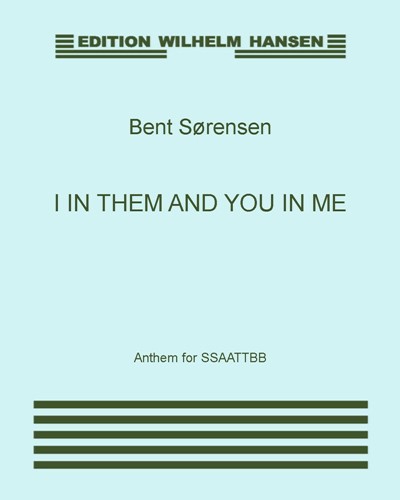 I in Them and You in Me — Bent Sørensen