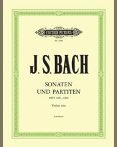 Sonatas and Partitas for Violin Solo BWV 1001-1006 — 巴赫