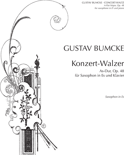 Concert Waltz in A-flat major, op. 48 — Gustav Bumcke