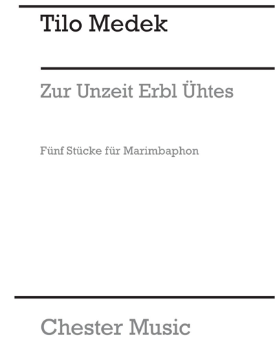 Zur Unzeit Erblühtes — Tilo Medek