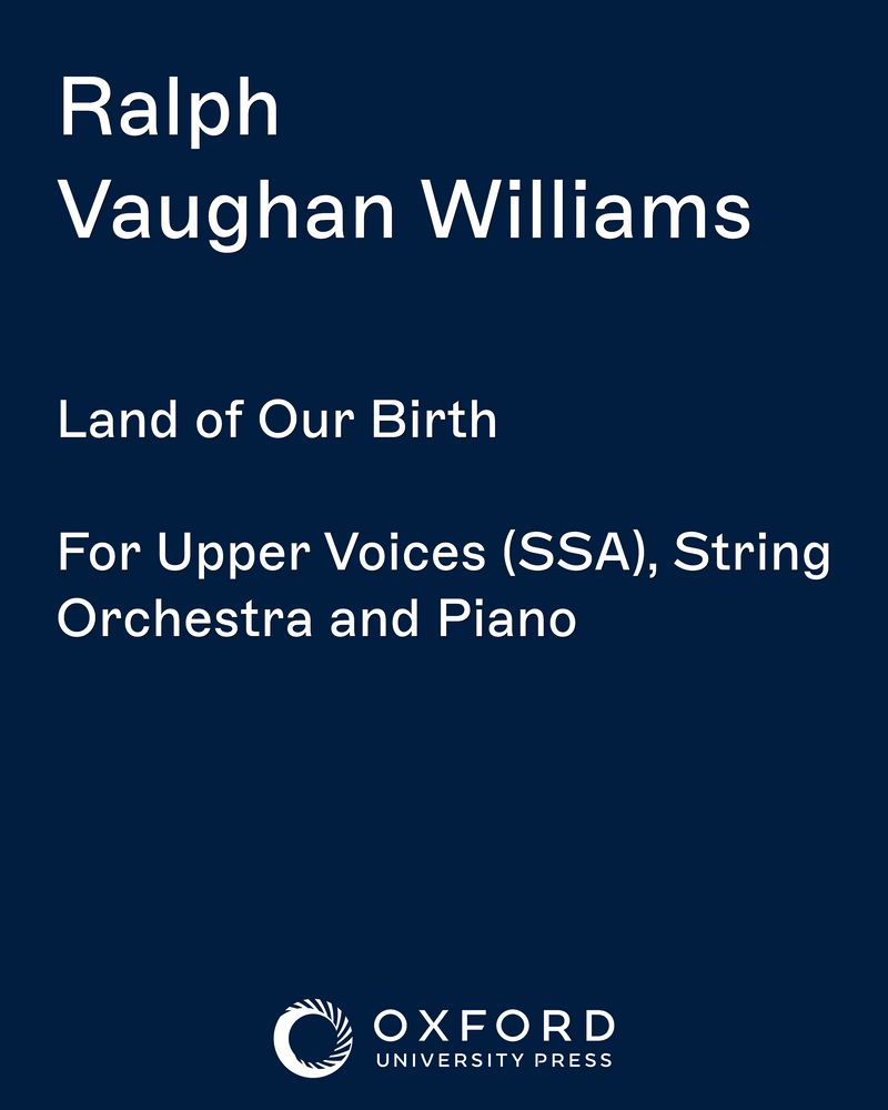 Land of Our Birth — Ralph Vaughan Williams