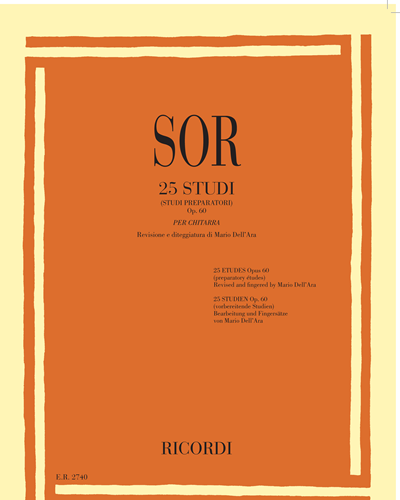 Twenty-five Etudes, op. 60 — 费尔南多·索尔