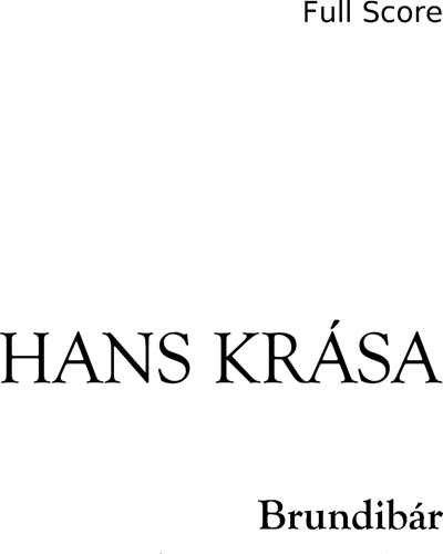 Brundibár — Hans Krása