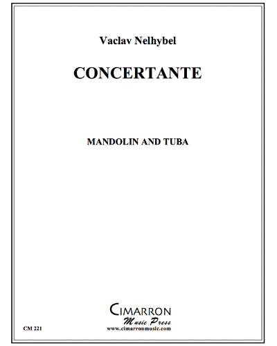 Concertante for Tuba and Mandolin — Václav Nelhýbel