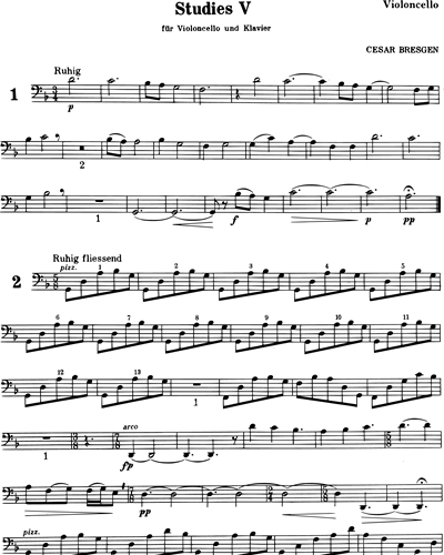 Studies V — Cesar Bresgen