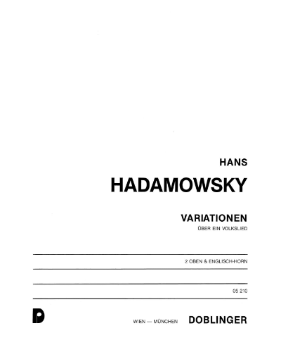 Variations on a Folk Song — Hans Hadamowsky