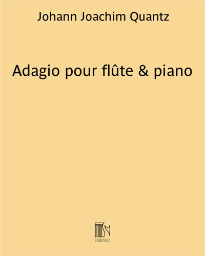 Adagio for Flute and Piano — 匡茨