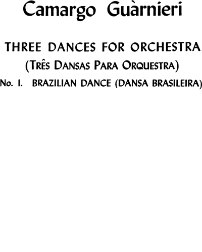 Dansa Brasileira — Camargo Guarnieri