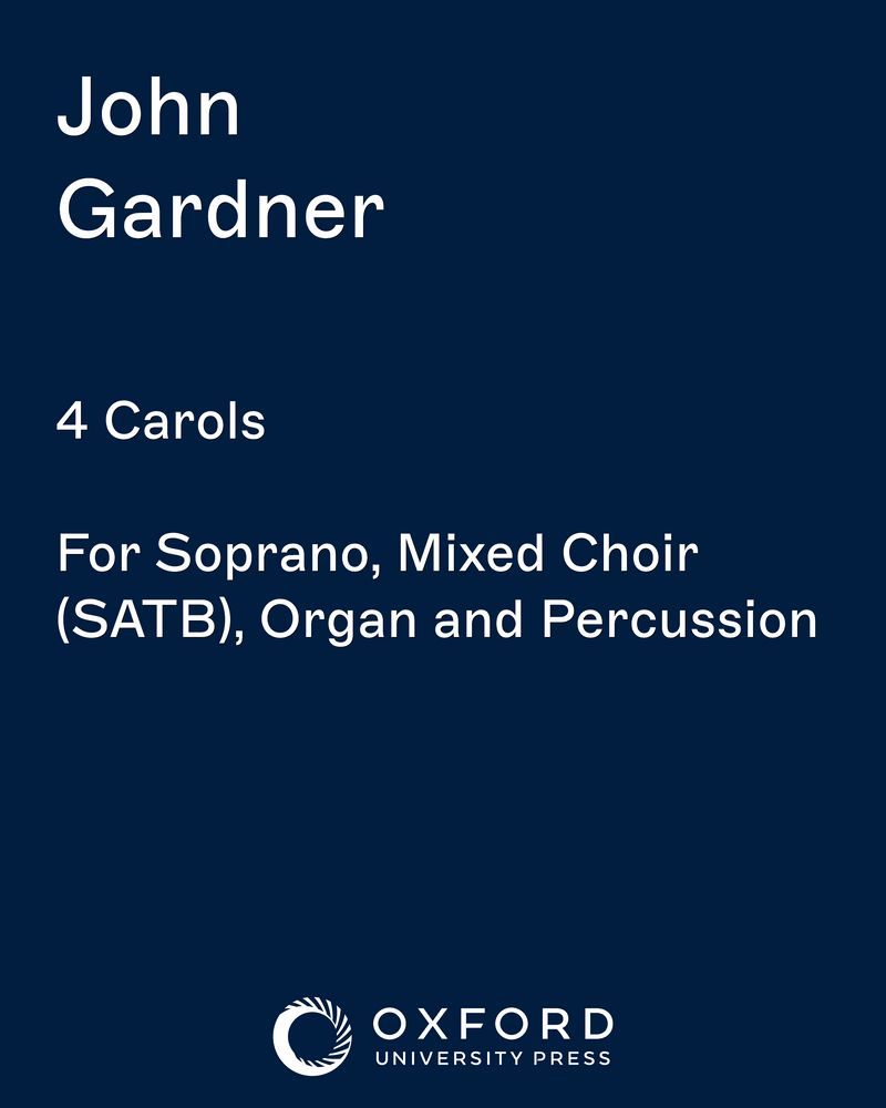 Four Carols — John Gardner
