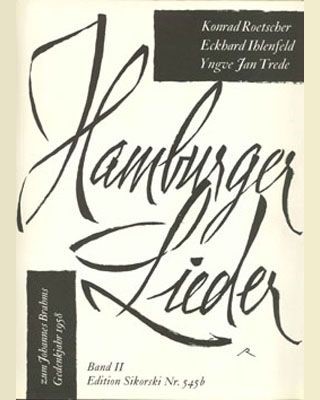 Hamburg Songs, Vol. 2 — Konrad Roetscher