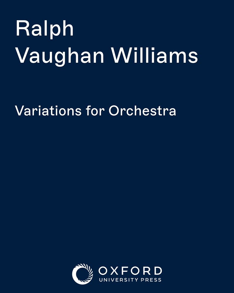 Variations for Orchestra — 沃恩·威廉斯