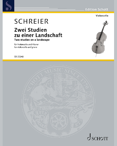 Zwei Studien zu einer Landschaft — Anno Schreier