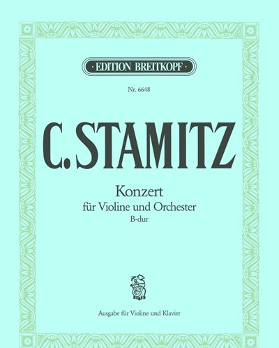 Violinkonzert B-dur — Carl Stamitz