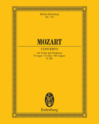 Concerto in E-flat major — Wolfgang Amadeus Mozart