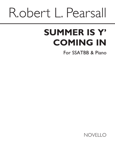 Summer Is Y' Coming In — Robert Lucas de Pearsall