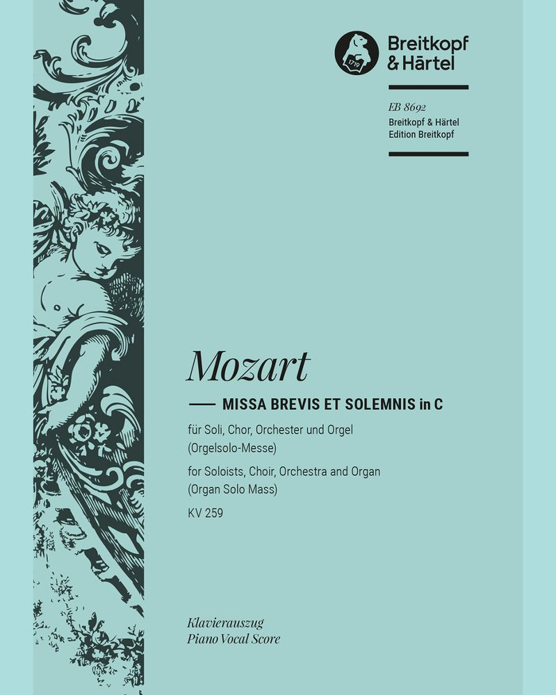 Missa brevis et solemnis in C major, K. 259 — 莫扎特