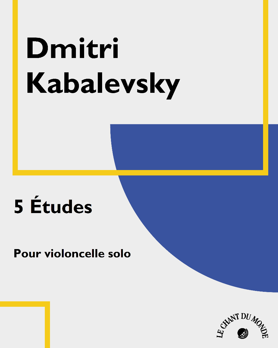 5 Études pour violoncelle solo — 卡巴列夫斯基