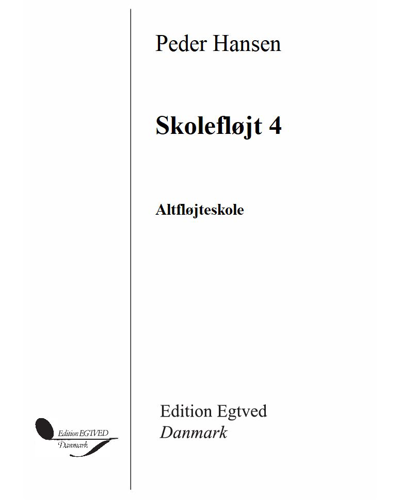 Skolefløjt 4 — Peder Hansen