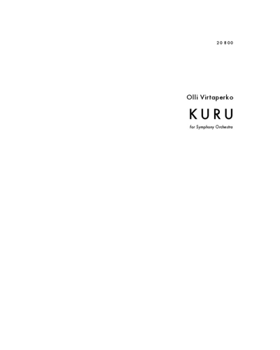 Kuru — Olli Virtaperko