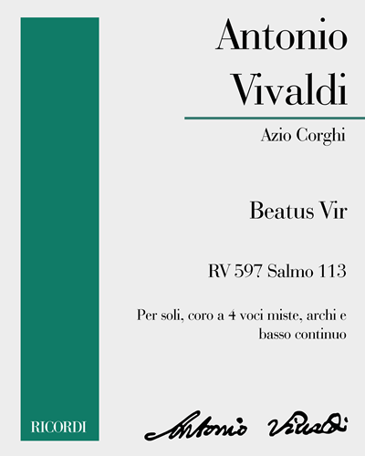 Beatus Vir, RV 598 (Psalm 111) — Antonio Vivaldi