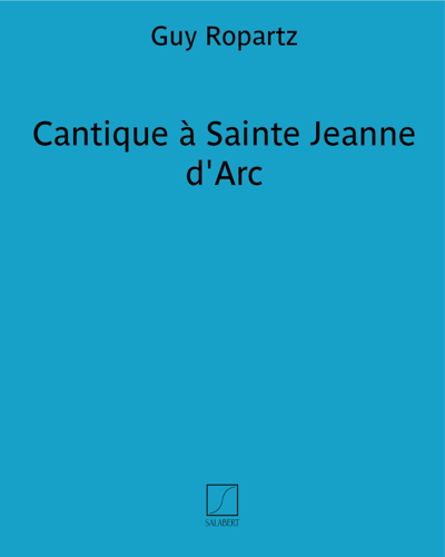 Cantique à Sainte Jeanne d'Arc — 罗帕茨