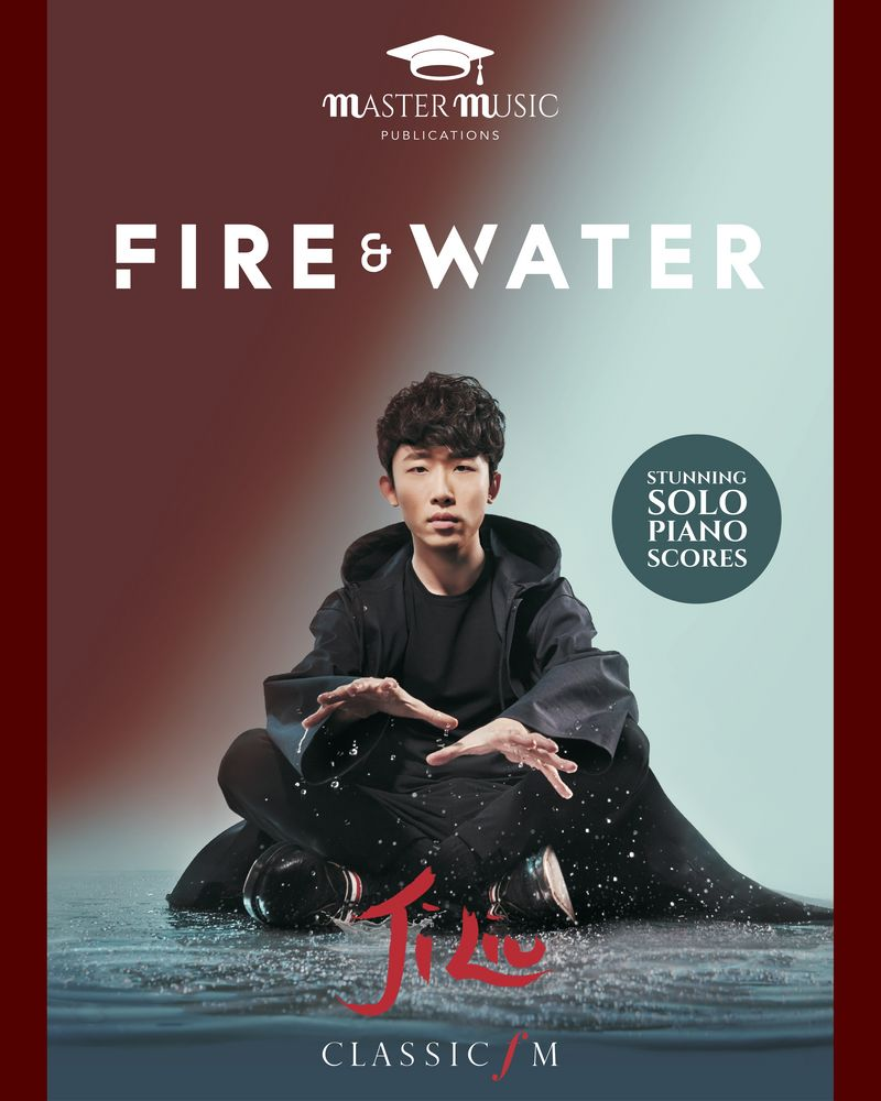 Fire & Water Piano Sheet Music Book — Ji Liu