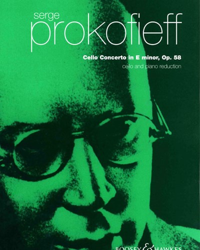 Cello Concerto in E minor, op. 58 — Sergei Prokofiev