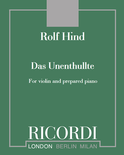 Das Unenthullte — Rolf Hind