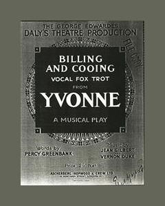 Billing And Cooing (from 'Yvonne') — Jean Gilbert