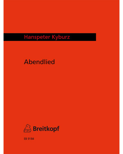 Abendlied — Hanspeter Kyburz